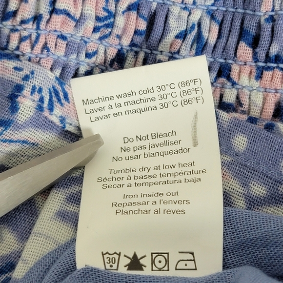 Sundry Chambray Wild Floral Ruffled Flounce Romantic Mini Skirt  Sz  M (2) NEW - Picture 12 of 16